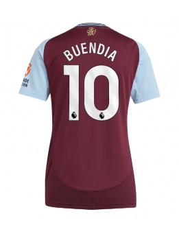 Aston Villa Emiliano Buendia #10 Heimtrikot für Frauen 2024-25 Kurzarm